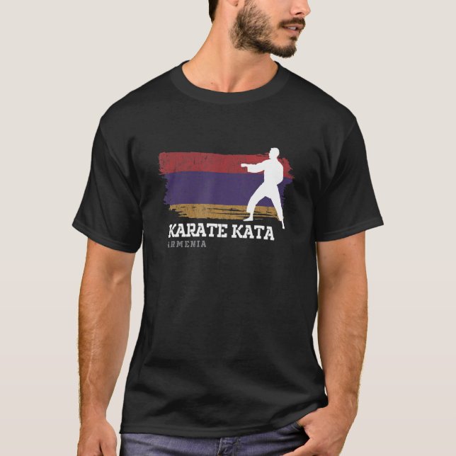 Camiseta Armenia Karate Kata Karate (Anverso)