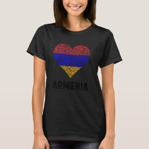 Camiseta Armenia Soy Ambos USA América Girasol Brazo