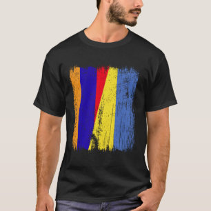 Camiseta Armenia Ucrania Media Bandera Herencia Armenia Ucr