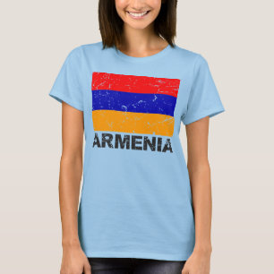 Camiseta Armenia Vintage Flag