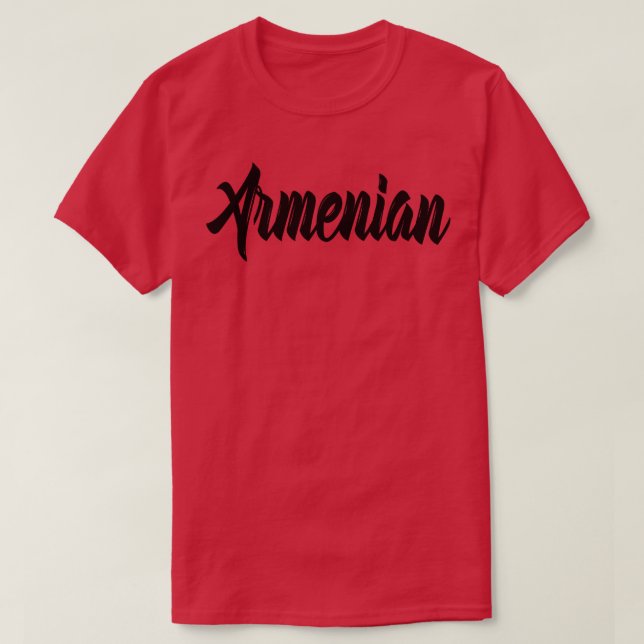 Camiseta Armenio (Diseño del anverso)