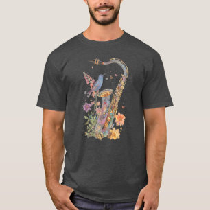Camiseta Armonía caprichosa Serenade saxofón