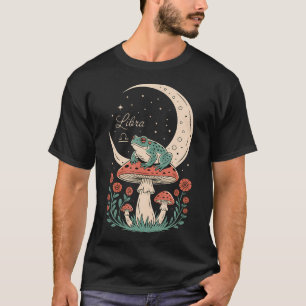 Camiseta Armonía Cósmica de la Rana Lunar de Libra