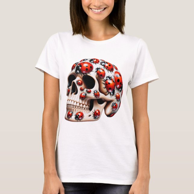 Camiseta Armonía de cráneo de lamparita (Anverso)