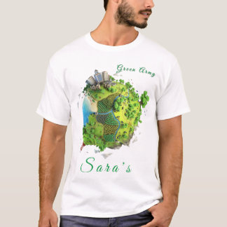 Camiseta "Armonía desconocida: una visión sostenible"