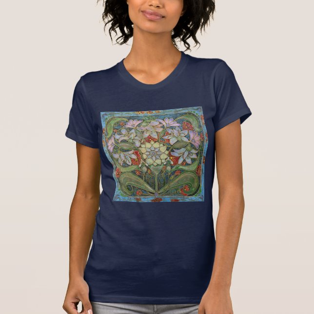 Camiseta Armonía en flor (Anverso)