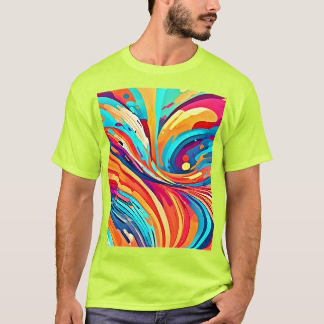 Camiseta Armonía energética en forma (Anverso)