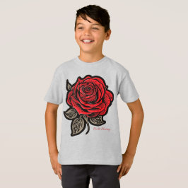 Camiseta Armonía escarlata