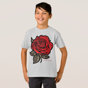 Camiseta Armonía escarlata