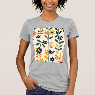 Camiseta Armonía Floral Escandinava