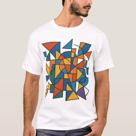 Camiseta Armonía geométrica