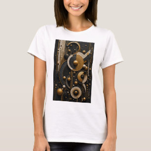 Camiseta Armonía Geométrica en Mosaico Micro 3D