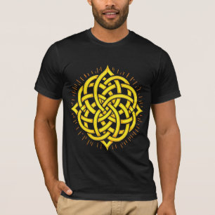 Camiseta Armonía Infinita: Arte de Símbolo Mandala Céltico 