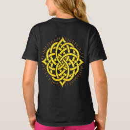 Camiseta Armonía Infinita: Arte de Símbolos Célticos Mandal