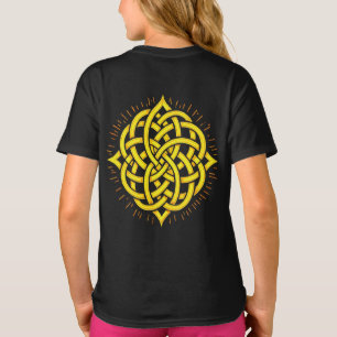 Camiseta Armonía Infinita: Arte de Símbolos Célticos Mandal