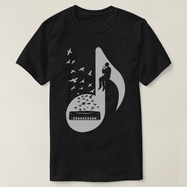 Camiseta Armonía Musical (Diseño del anverso)