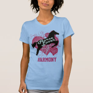 Camiseta Armonía personalizada amante del caballo