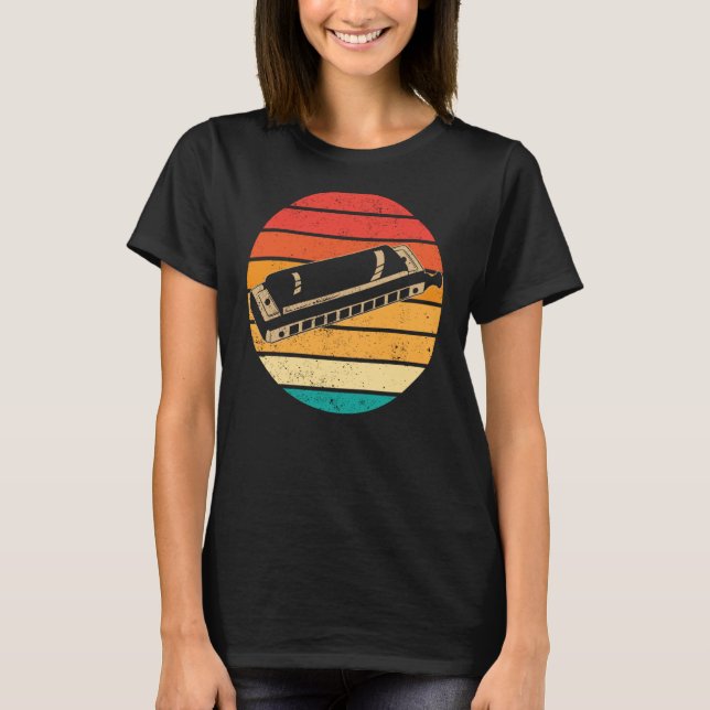 Camiseta Armonía Retro Sunset (Anverso)