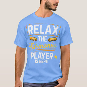 Camiseta Armonica Player Music Instrument Mouth Organ Harm