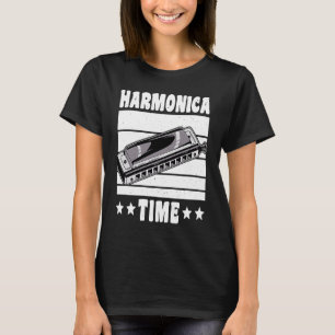 Camiseta Armonica Retro Vintage Tiempo 1
