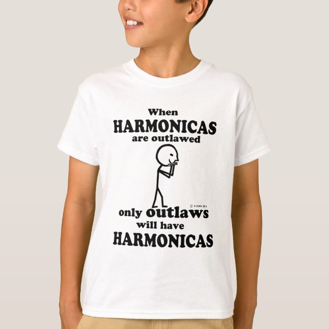 Camiseta Armonicas prohibidas (Anverso)