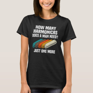 Camiseta Armonicista Francés Harp Mouth Organ & Harmonica P
