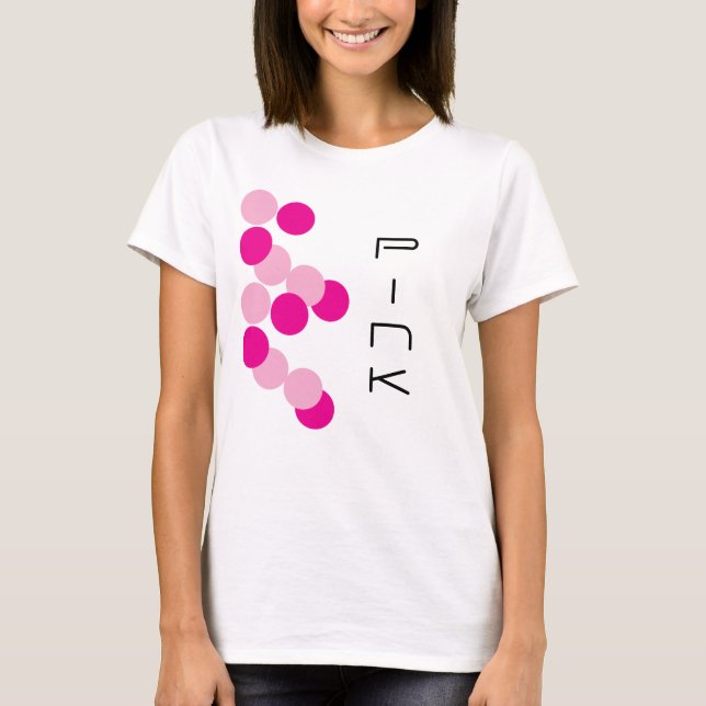 Camiseta Armoniosa fusión rosa (Anverso)