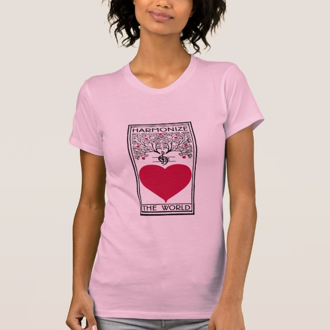 Camiseta Armonizar el Corazón Mundial (Anverso)