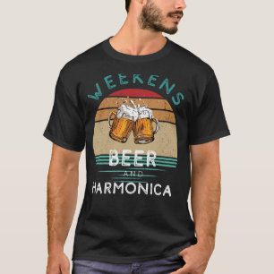 Camiseta ¡Armonizar el humor! Fines de semana con cerveza y