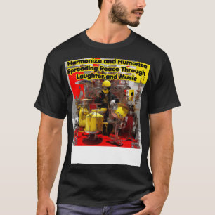 Camiseta Armonizar y humanizar la difusión de la paz a trav
