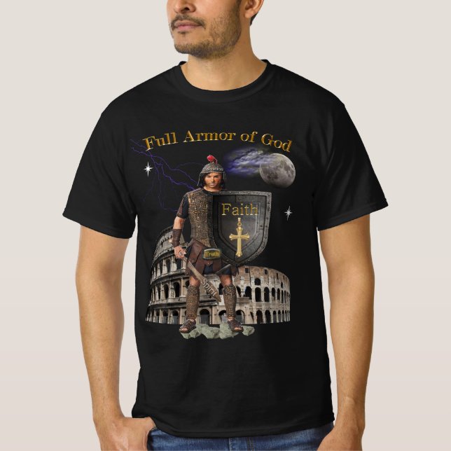 Camiseta Armor completo de DIOS (Anverso)