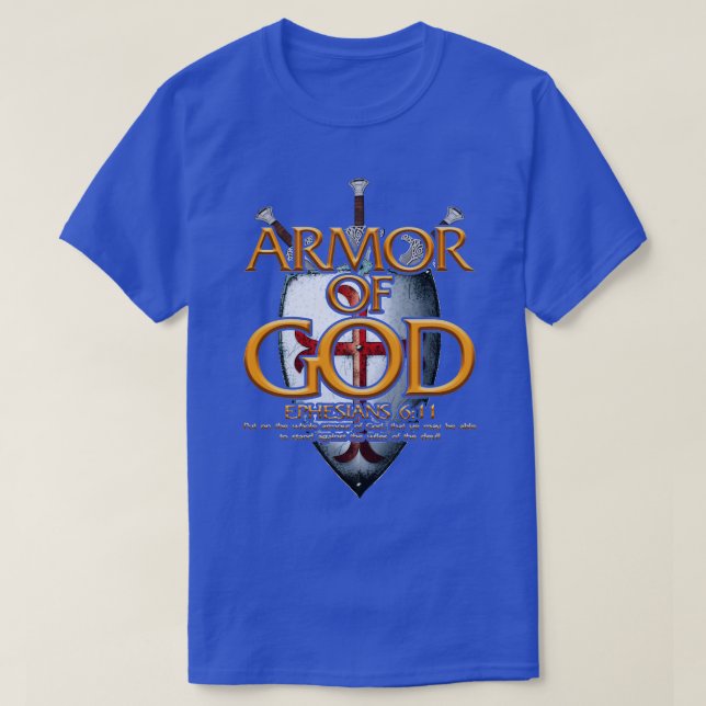 Camiseta Armor De Dios Efesianos 611 Mug (Diseño del anverso)