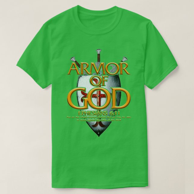 Camiseta Armor De Dios Efesios (Diseño del anverso)