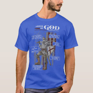 Camiseta Armor de Dios Efesios 6 10 18 Biblia Verse Premium