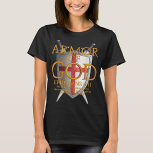 Camiseta Armor De Dios Efesios Biblia Verse A Chris Religio