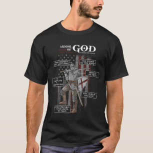 Camiseta Armor De Dios Efesios Biblia Verse Religioso En Gu