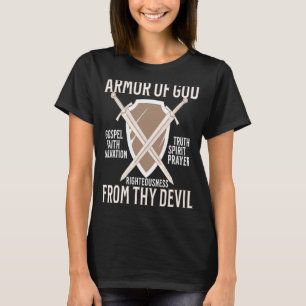 Camiseta Armor De Dios La Biblia Cristiana Verse El Cristia