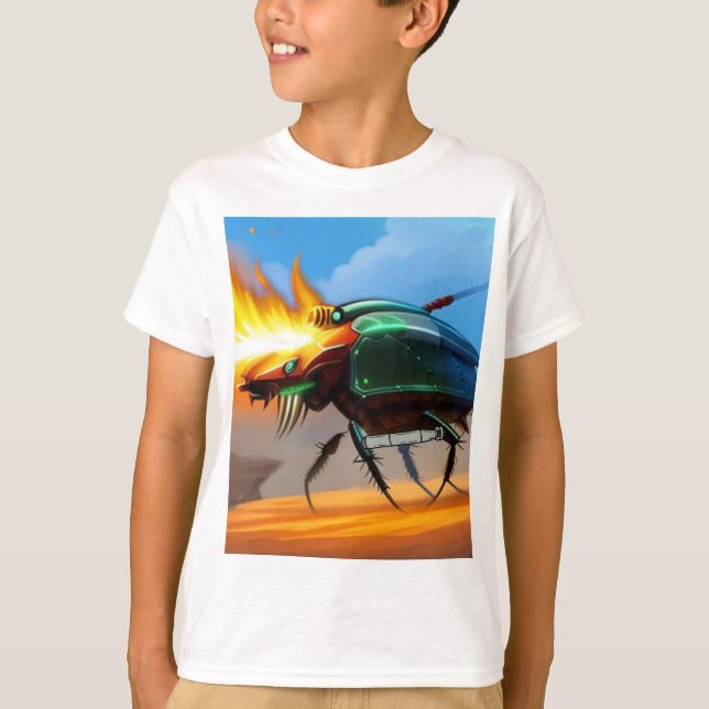 Camiseta Armored Robot Bug (Anverso)