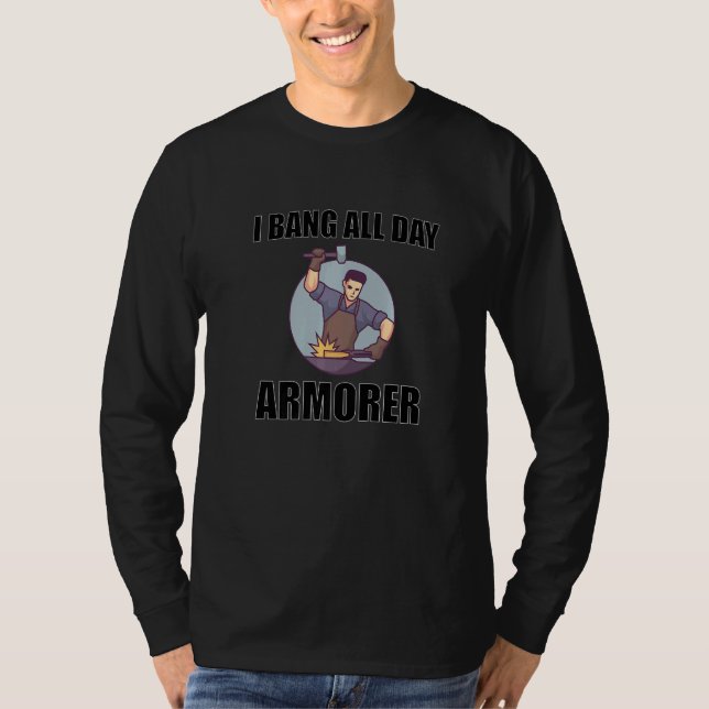 Camiseta Armorer with Anvil   (Anverso)