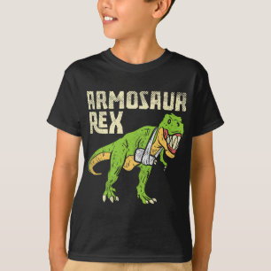 Camiseta Armosaur Rex Dinosaur Fracturó Brazo roto Su