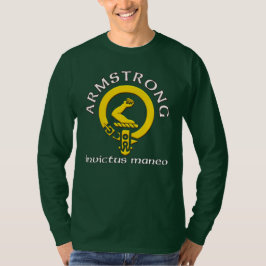 Camiseta Armstrong Escudo de armas Invictus Maneo-Camiseta