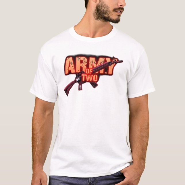 Camiseta „Army of Two – Vater & Sohn im Einsatz“ (Anverso)