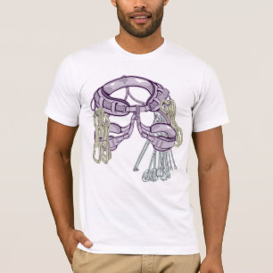 Camiseta Arnés y equipo de escalada comercial