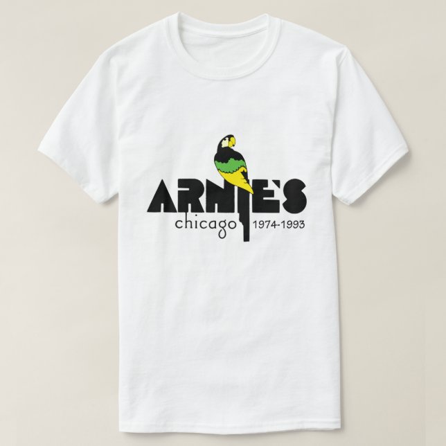 Camiseta Arnie's Restaurant, 1050 N. State St., Chicago, IL (Diseño del anverso)