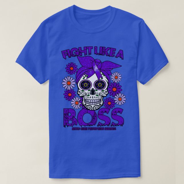 Camiseta Arnold Chiari Malformación Lucha de conciencia com (Diseño del anverso)