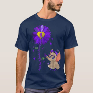 Camiseta Arnold Chiari Malformation Awareness Sunflower Ele