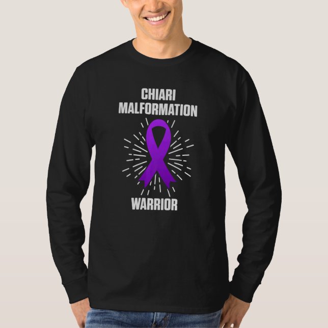 Camiseta Arnold Chiari Malformation Warrior Fight Awareness (Anverso)