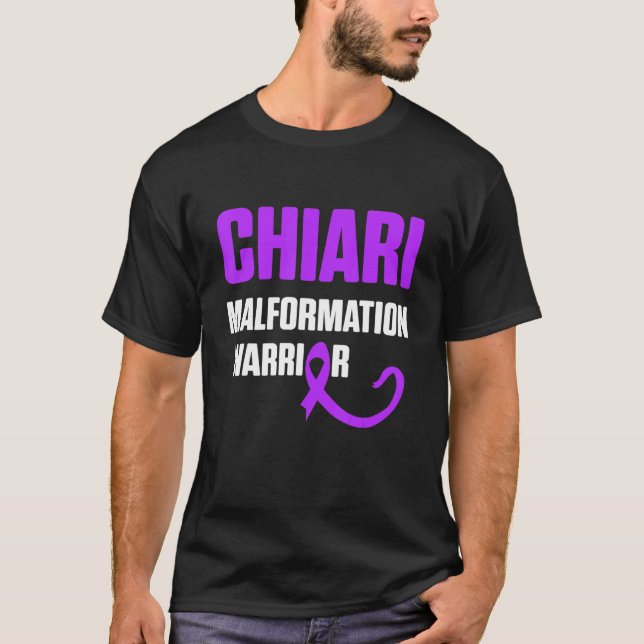 Camiseta Arnold Chiari Malformation Warrior lucha contra la (Anverso)