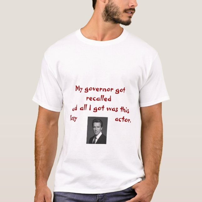 Camiseta Arnold Schwarzenegger (Anverso)