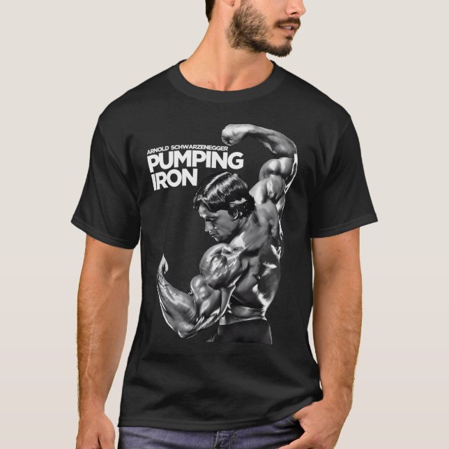 Camiseta Arnold Schwarzenegger Clásico Pumping Iron (Anverso)